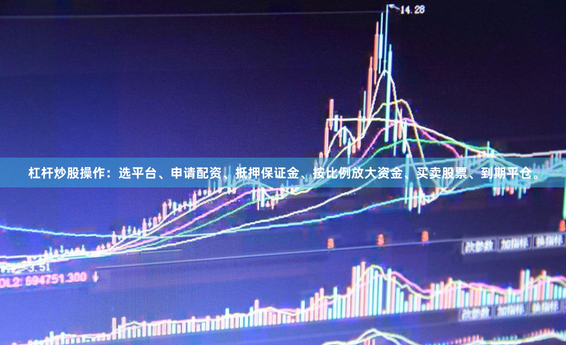 杠杆炒股操作：选平台、申请配资、抵押保证金、按比例放大资金、买卖股票、到期平仓。